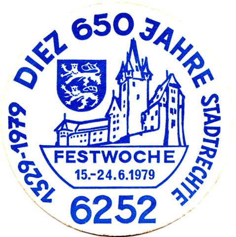 hahnstätten ems-rp nassauer rund 1b (215-diez 650 jahre 1979-blau)